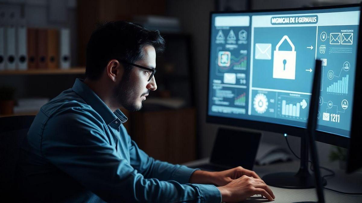 Garantindo segurança na migração de email