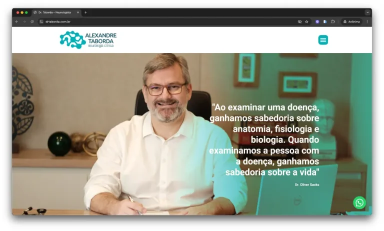 Site para clínicas e médicos