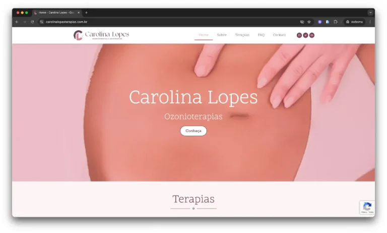 Site para clínicas e médicos