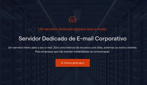 Servidor dedicado de e-mail corporativo
