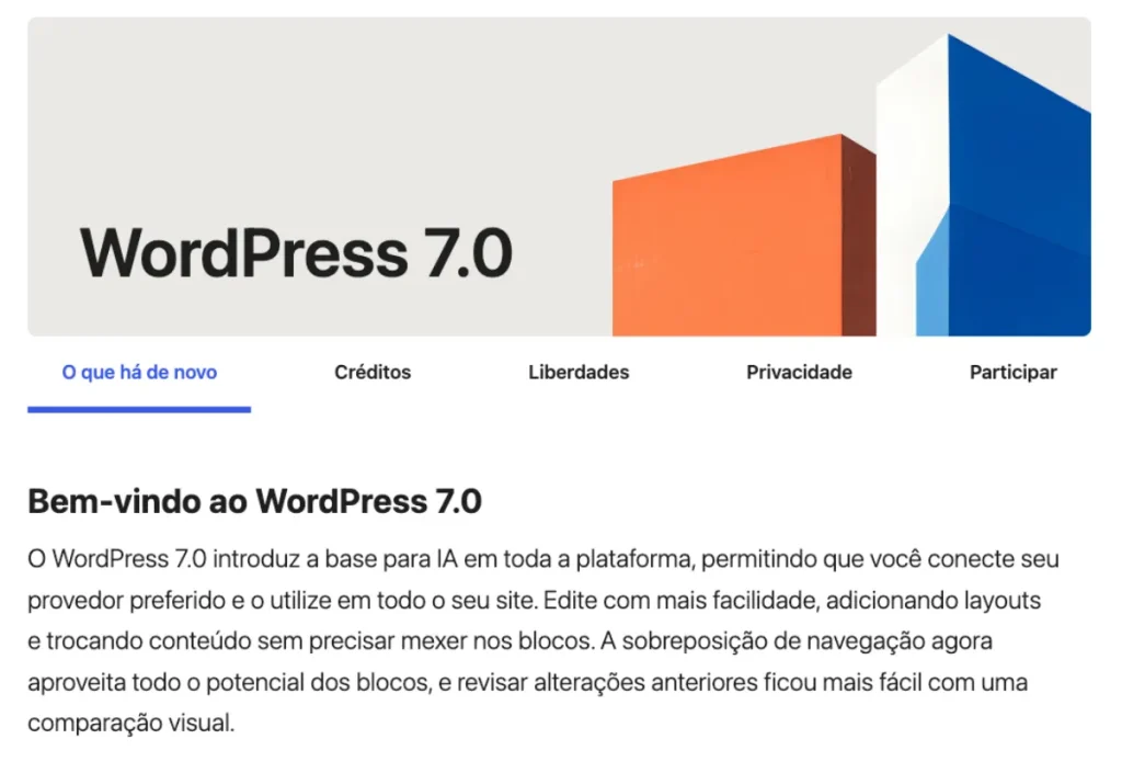 wordpress 7.0