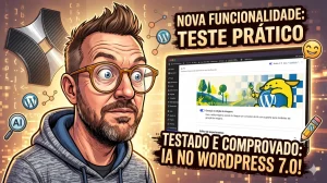 Sites feitos com IA e WordPress, SEO, Lojas Virtuais e PageSpeed