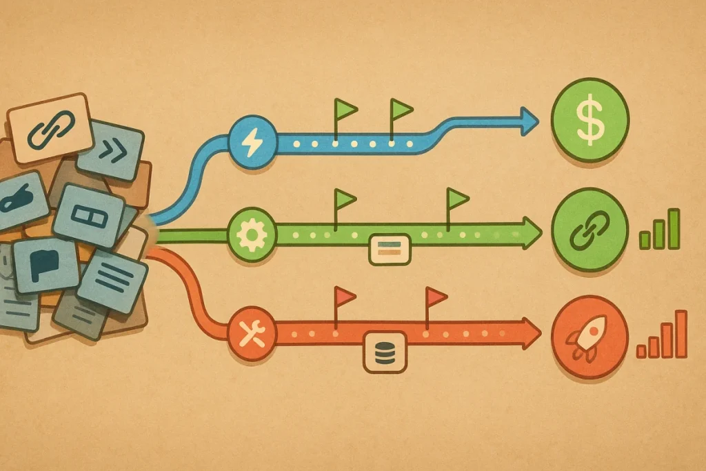 Backlog não é roadmap: como transformar sua lista de tarefas de SEO em um plano de verdade
