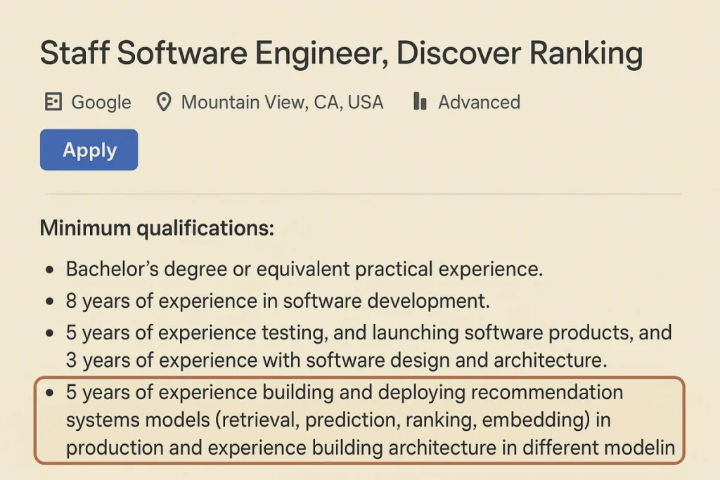 Vaga de emprego do Google entrega pistas sobre o funcionamento secreto do Discover