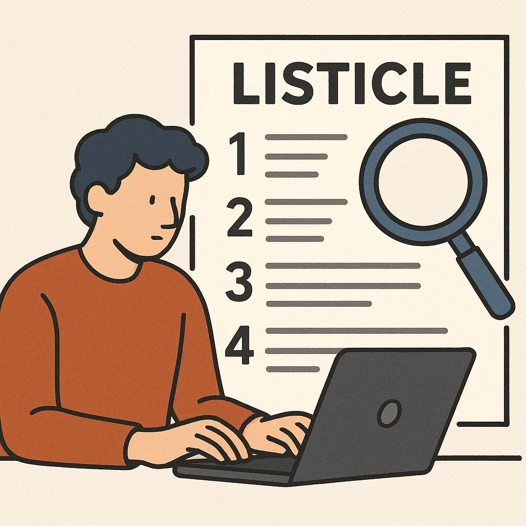 Afinal, o que é mesmo um listicle?