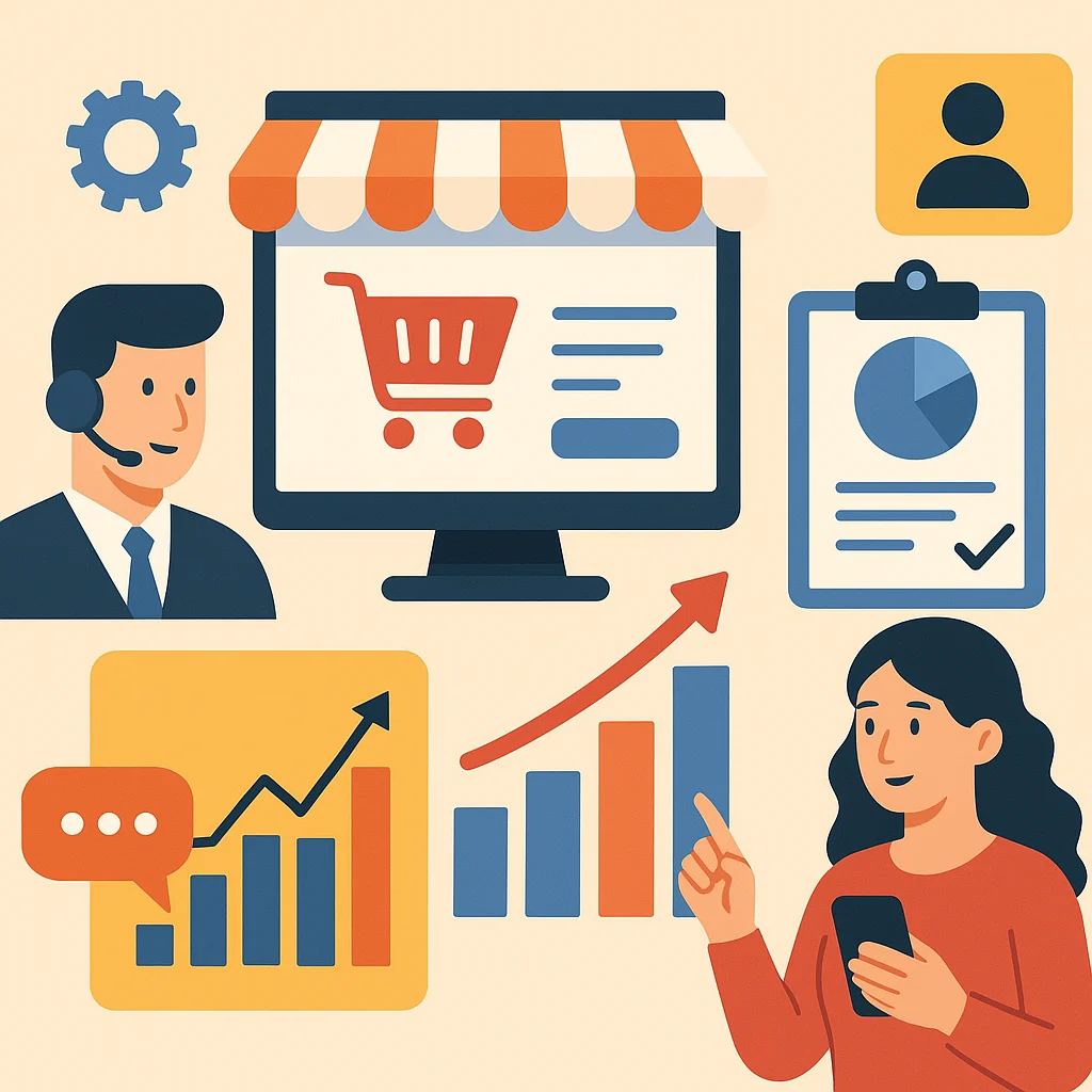 Dados, atendimento, produtividade e fidelização
