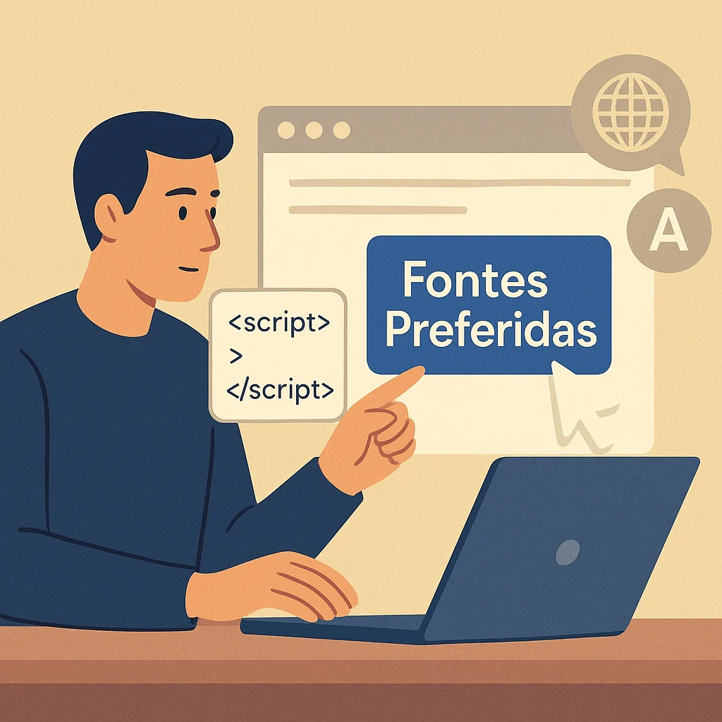 O Google recomenda o uso da implementação padrão via JavaScript, já que…