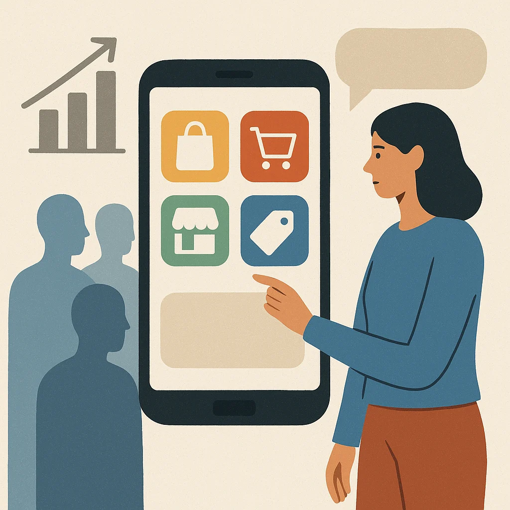 Cada marketplace tem seu próprio perfil de público