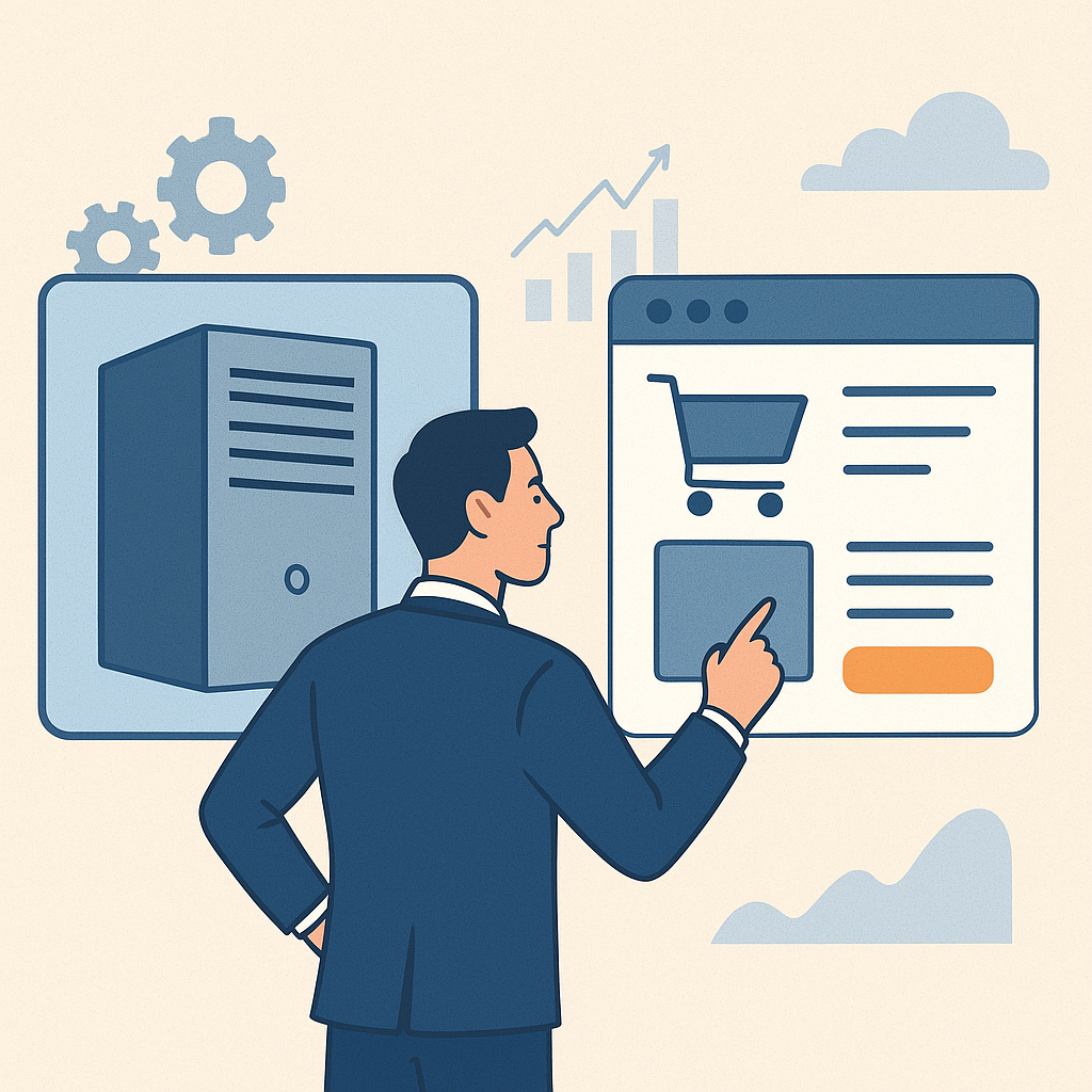 On-Premise e Composable Commerce: controle versus flexibilidade