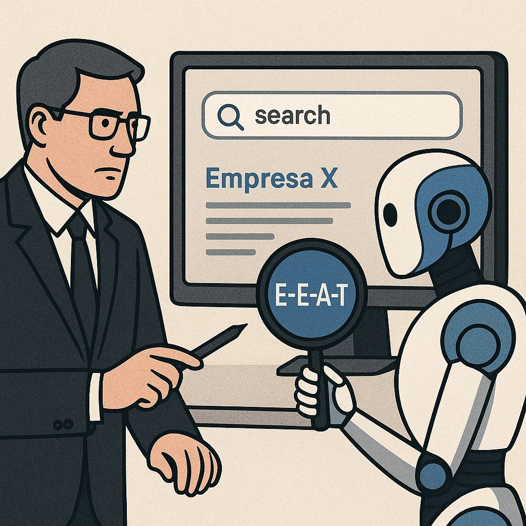 Mesmo quando uma empresa é, de fato, a referência oficial sobre si…