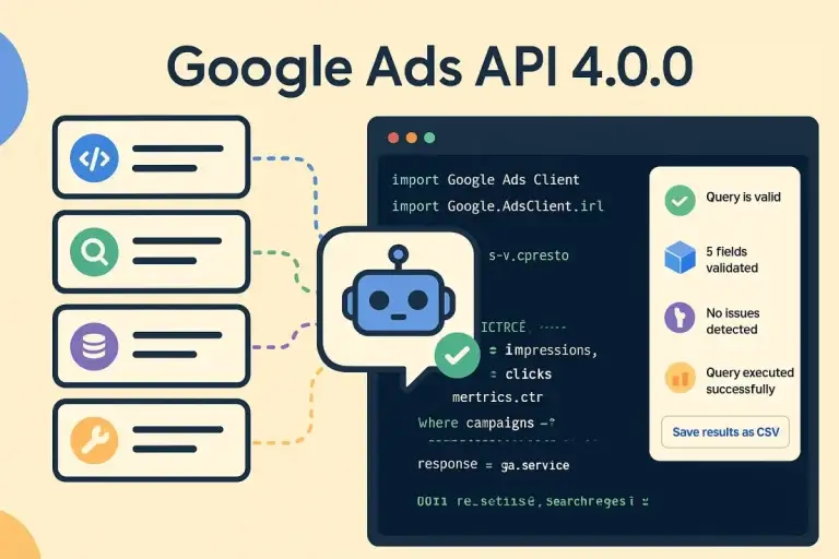 Google Ads API ganha assistente turbinado por IA na versão 4.0.0