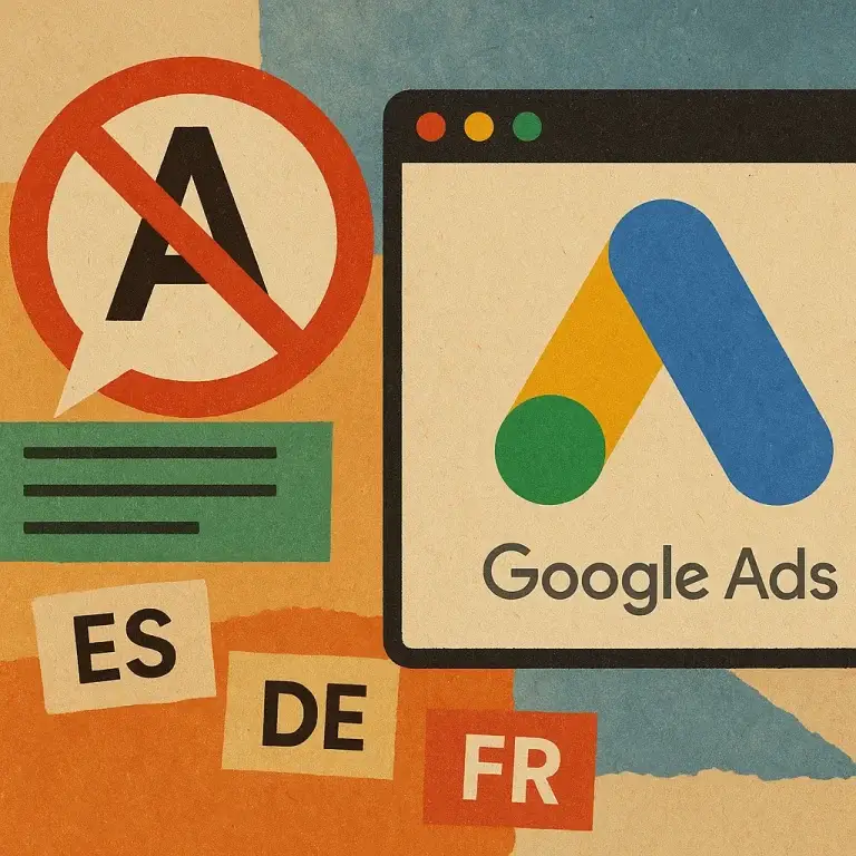 Google Ads vai eliminar segmentação por idioma em campanhas de Pesquisa