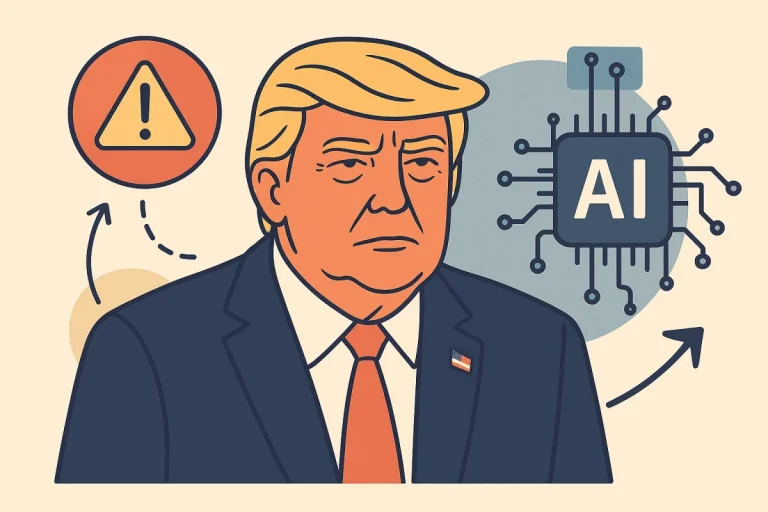 Segurança da IA: Trump minimiza alertas e diz que EUA controlam o setor — entenda