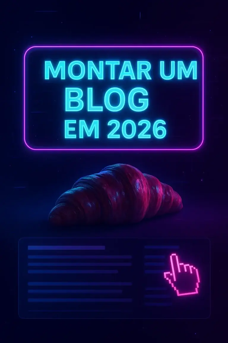 Montar um blog em 2026: veja o passo a passo para começar