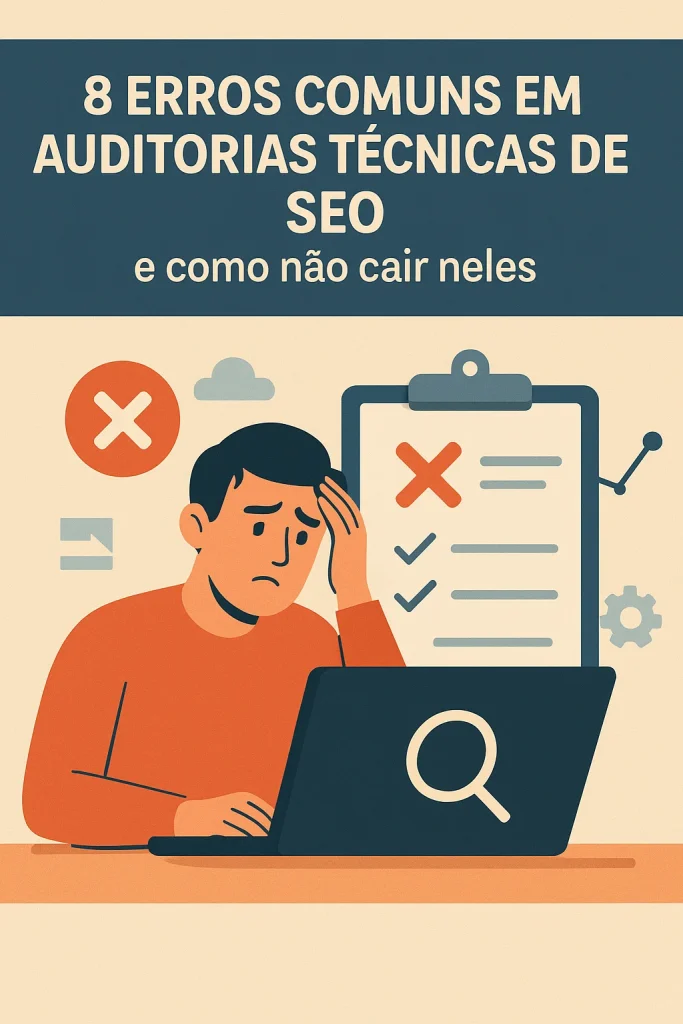 8 erros comuns em auditorias técnicas de SEO (e como não cair neles)