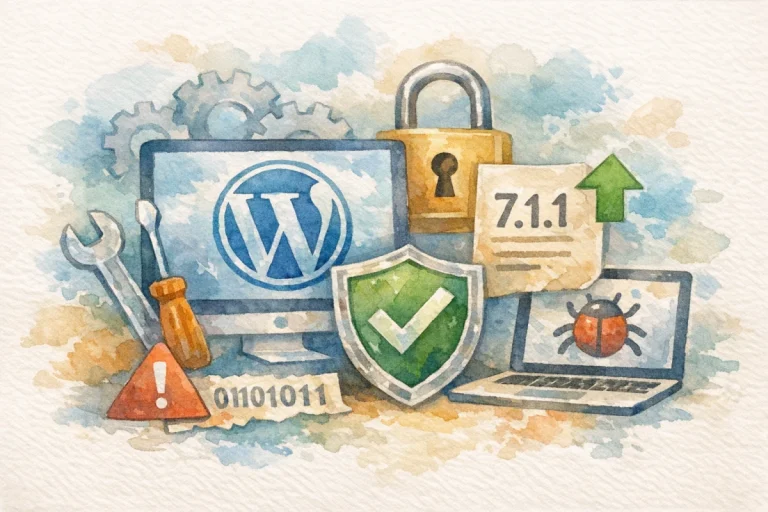 WordPress 7.1.1: atualização reúne correções de manutenção e segurança — entenda o que muda
