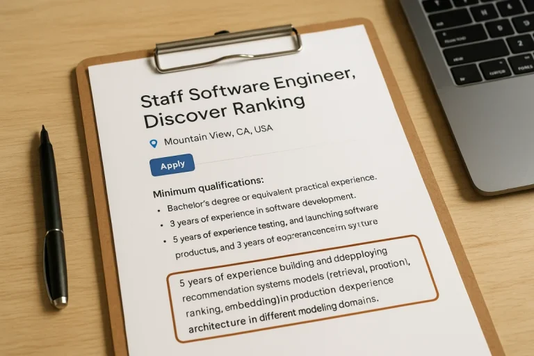 Vaga de emprego do Google entrega pistas sobre o funcionamento secreto do Discover