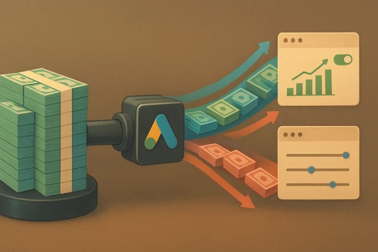 Campanhas manuais x automatizadas no Google Ads: como dividir o orçamento sem perder o controle