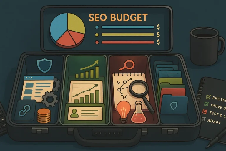 Como montar um orçamento de SEO que se sustenta em 2027