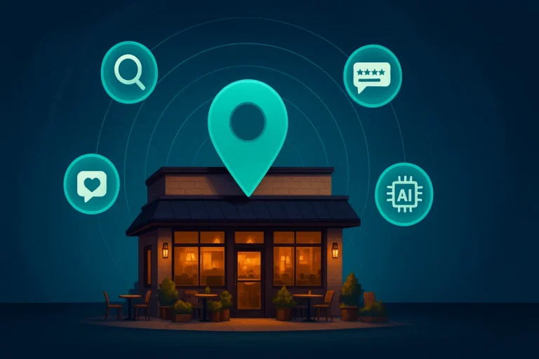 Por que redes de restaurantes que estão crescendo dominam a busca local e a visibilidade em IA