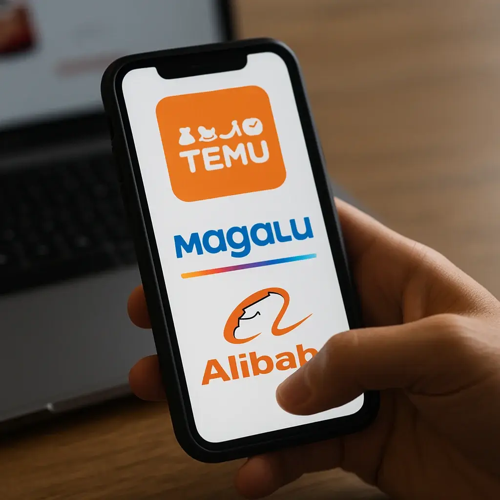 Temu, Magalu e Alibaba disputam espaço