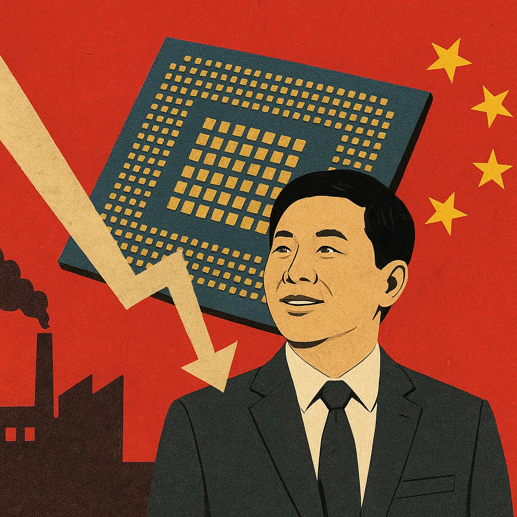 Mercado de chips chineses enfrenta obstáculos