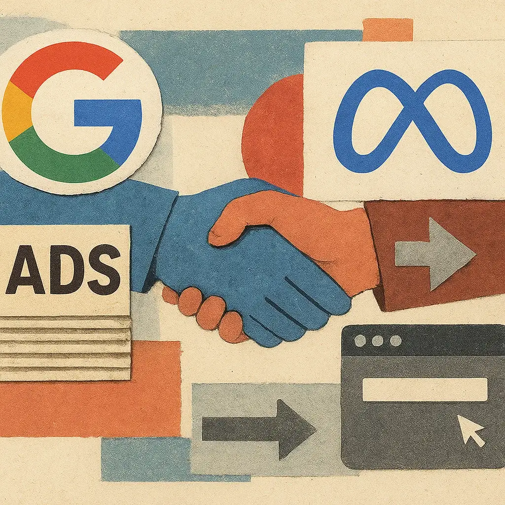 O Google conquistou a mesa de negocia&ccedil;&atilde;o pagando com tr&aacute;fego; a Meta&hellip;