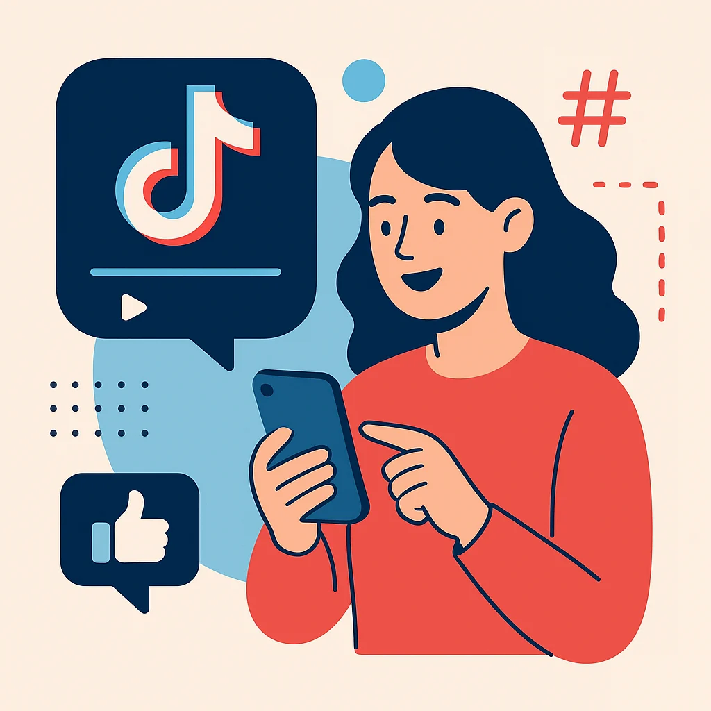 Como funcionam as trends do TikTok