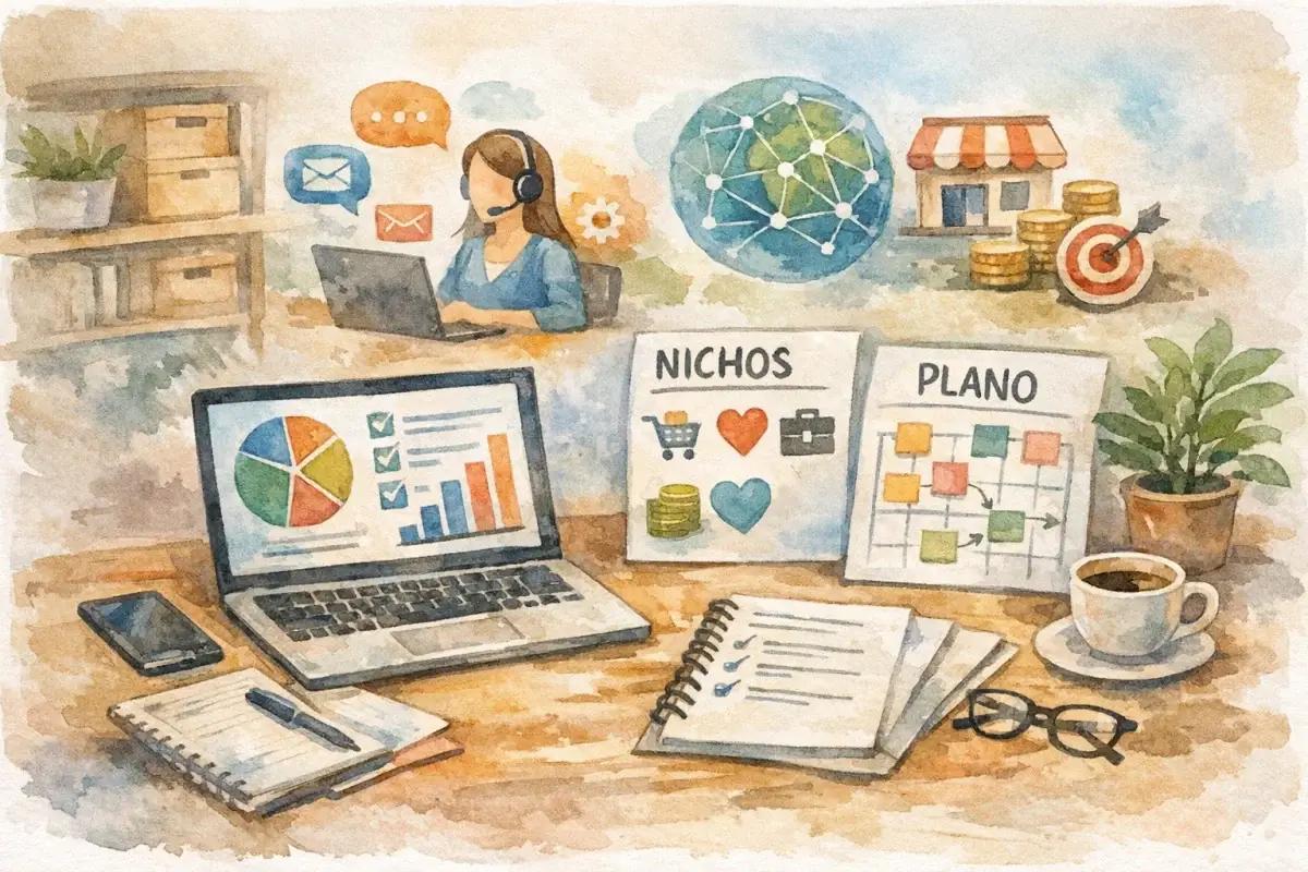 Serviços, nicho e planejamento