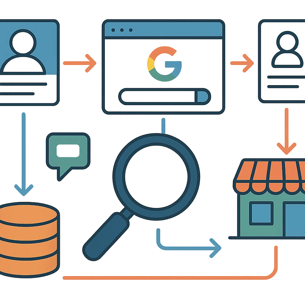 De onde vêm essas informações coletadas automaticamente
