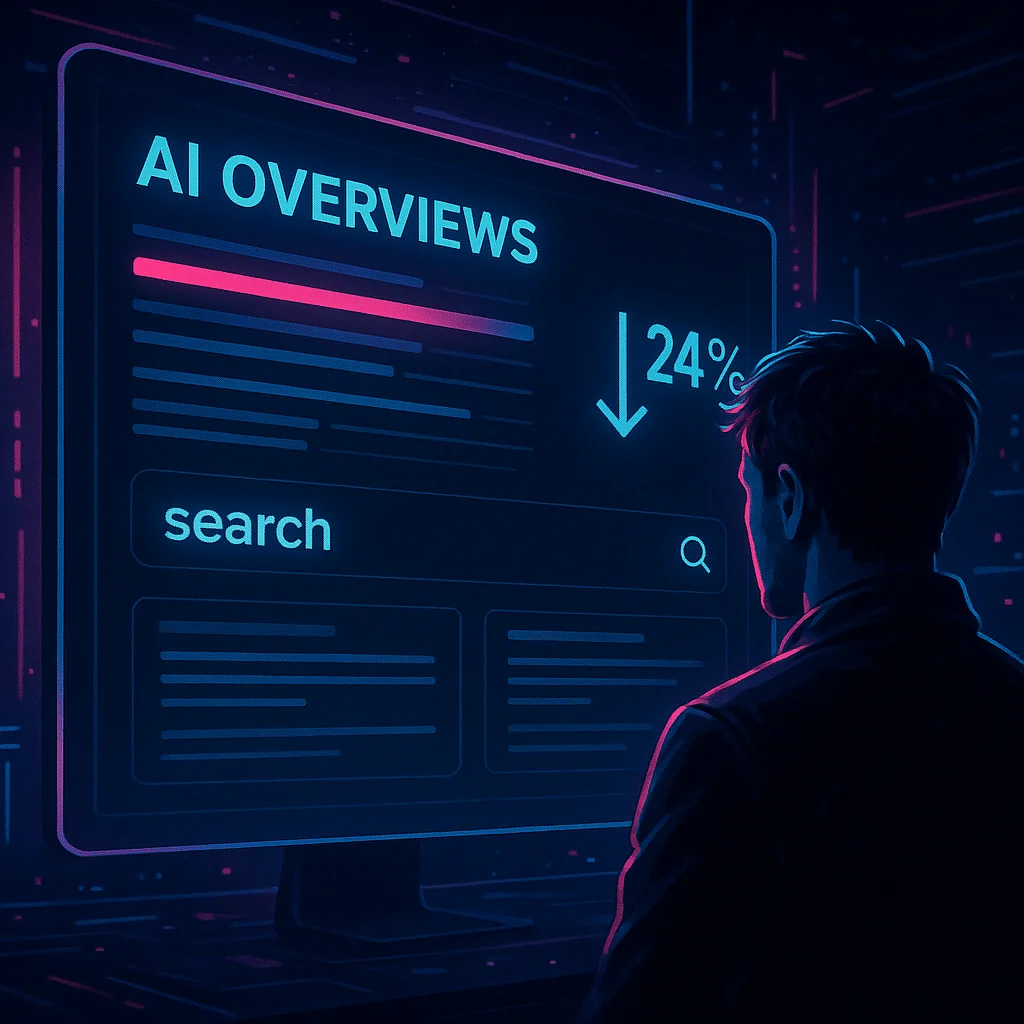1. A taxa de cliques cai em buscas informativas e de meio…