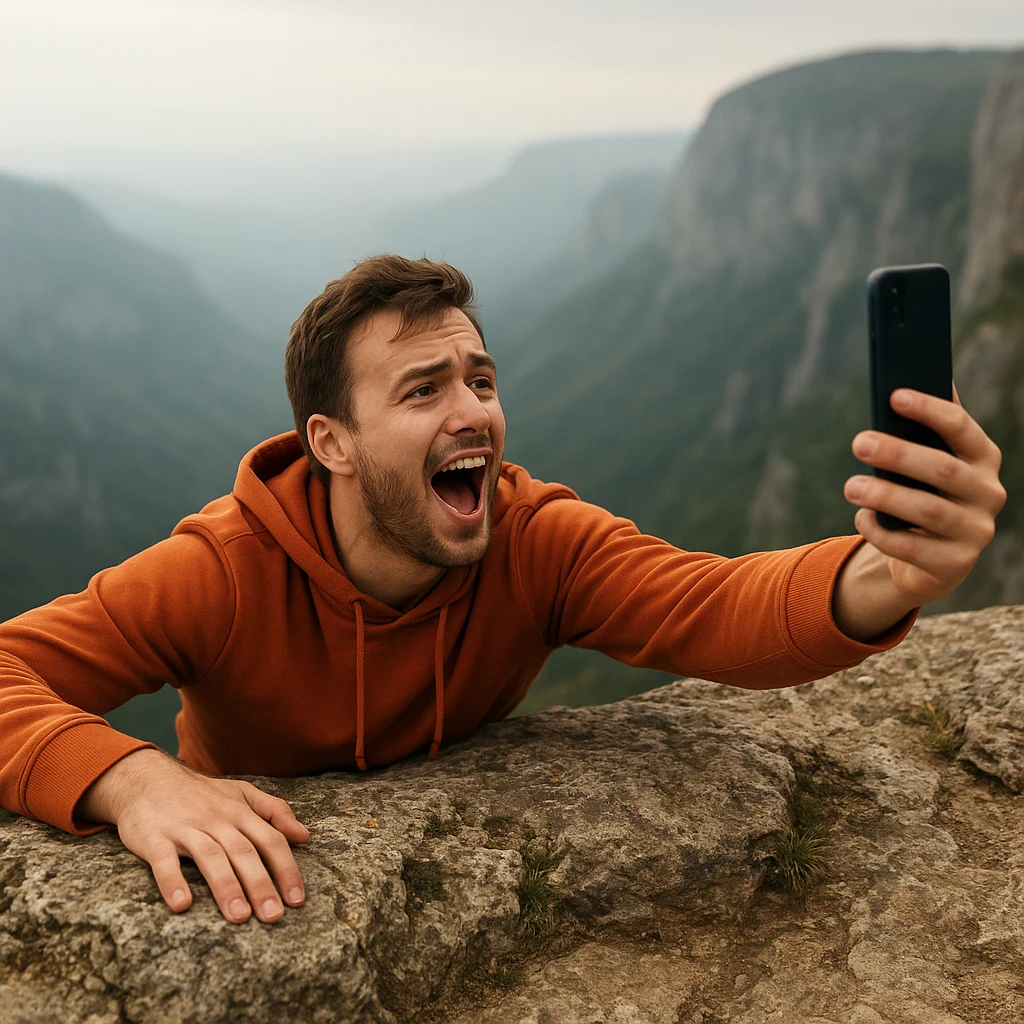Influenciadores nas redes transformam risco em audiência