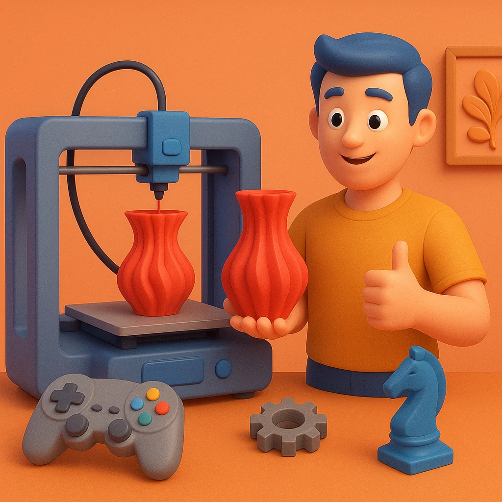 Decoração, jogos e peças de reposição