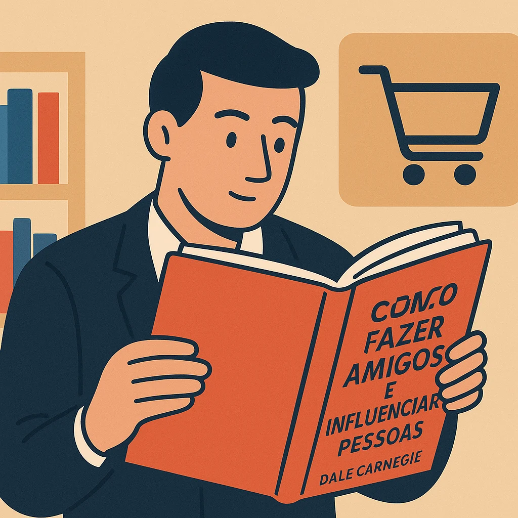 “Como fazer amigos e influenciar pessoas”, de Dale Carnegie
