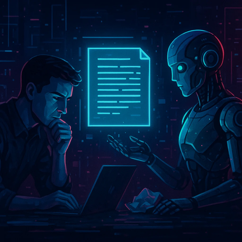 Lixo humano versus lixo de IA: qual a diferença real?