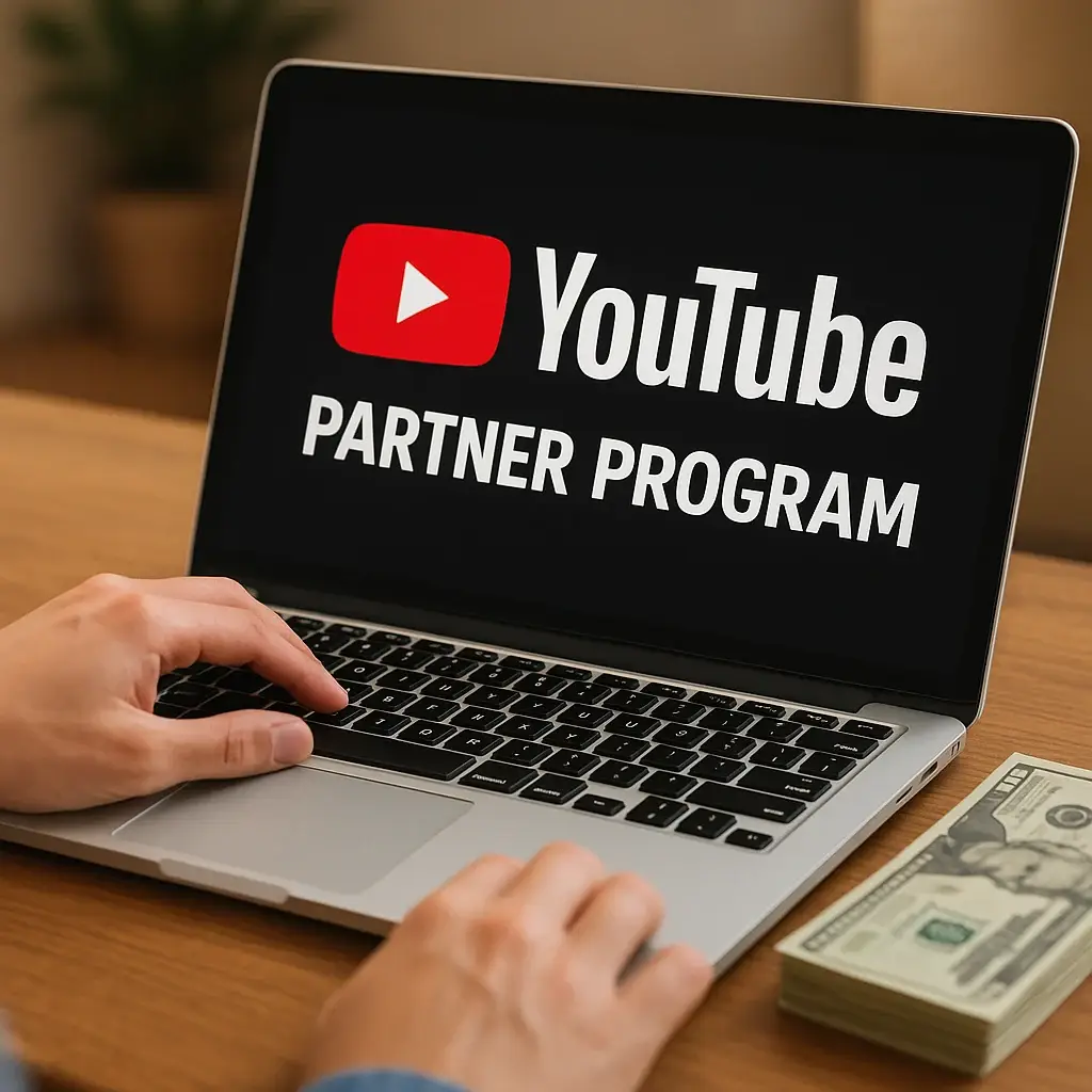 Dinheiro no YouTube pelo Programa de Parcerias