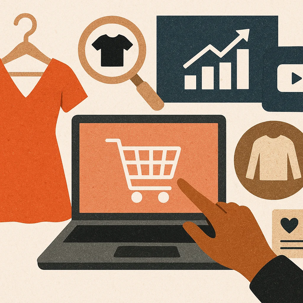 Quais canais usar para vender roupas?