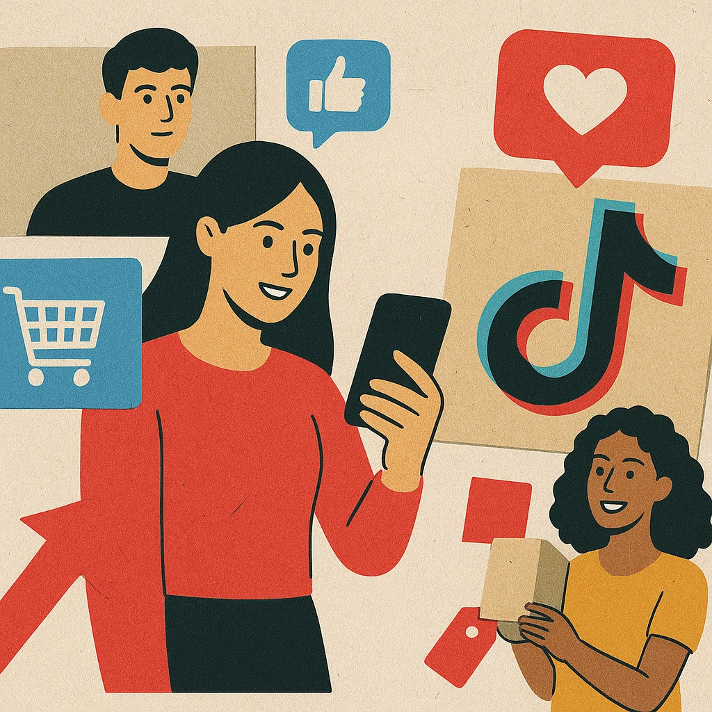 Influenciadores e ferramentas de compra