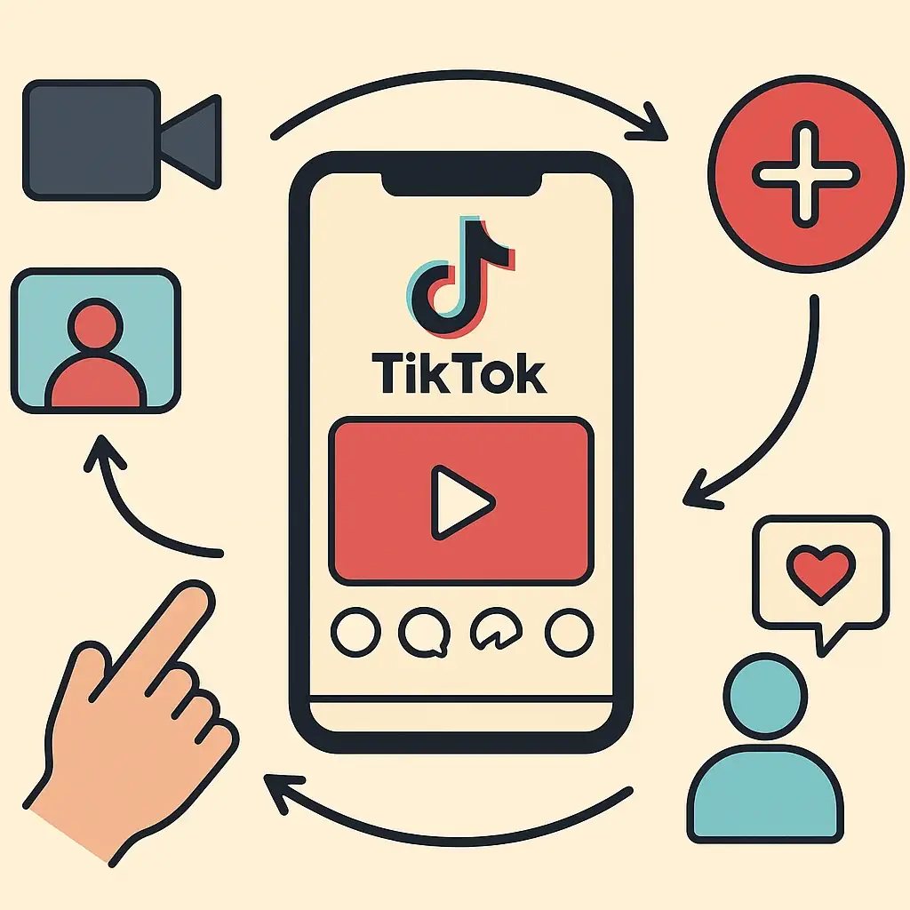 Como funcionam os stories no TikTok