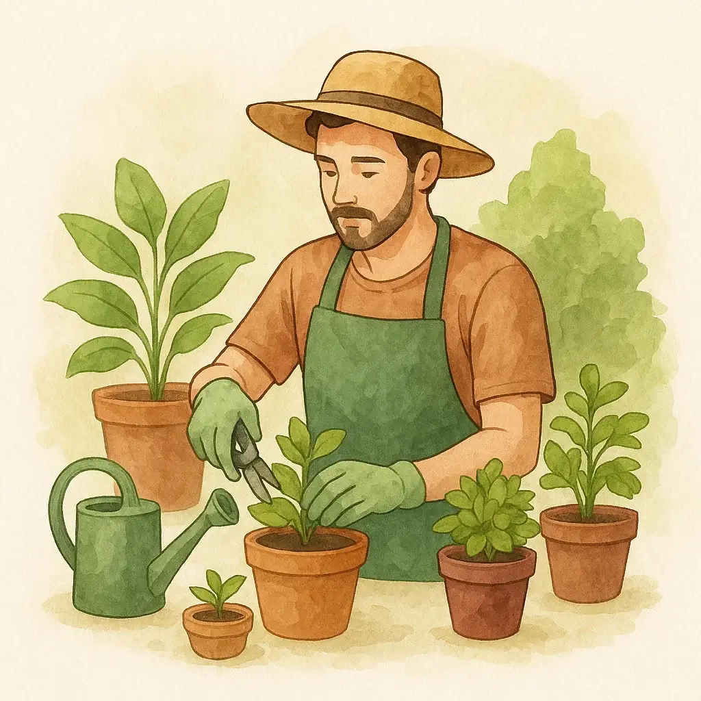 O que oferece um negócio de jardinagem?
