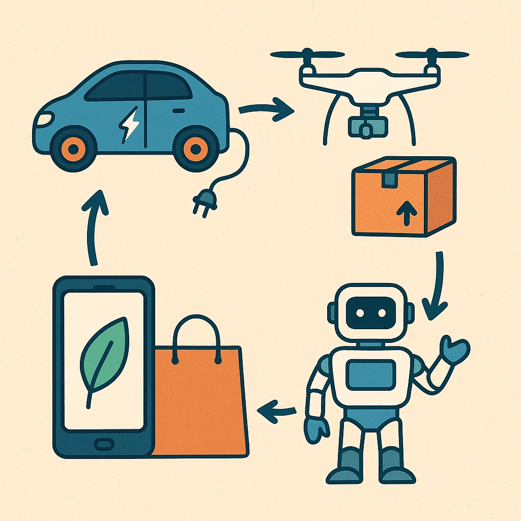 Exemplos de produtos inovadores por setor