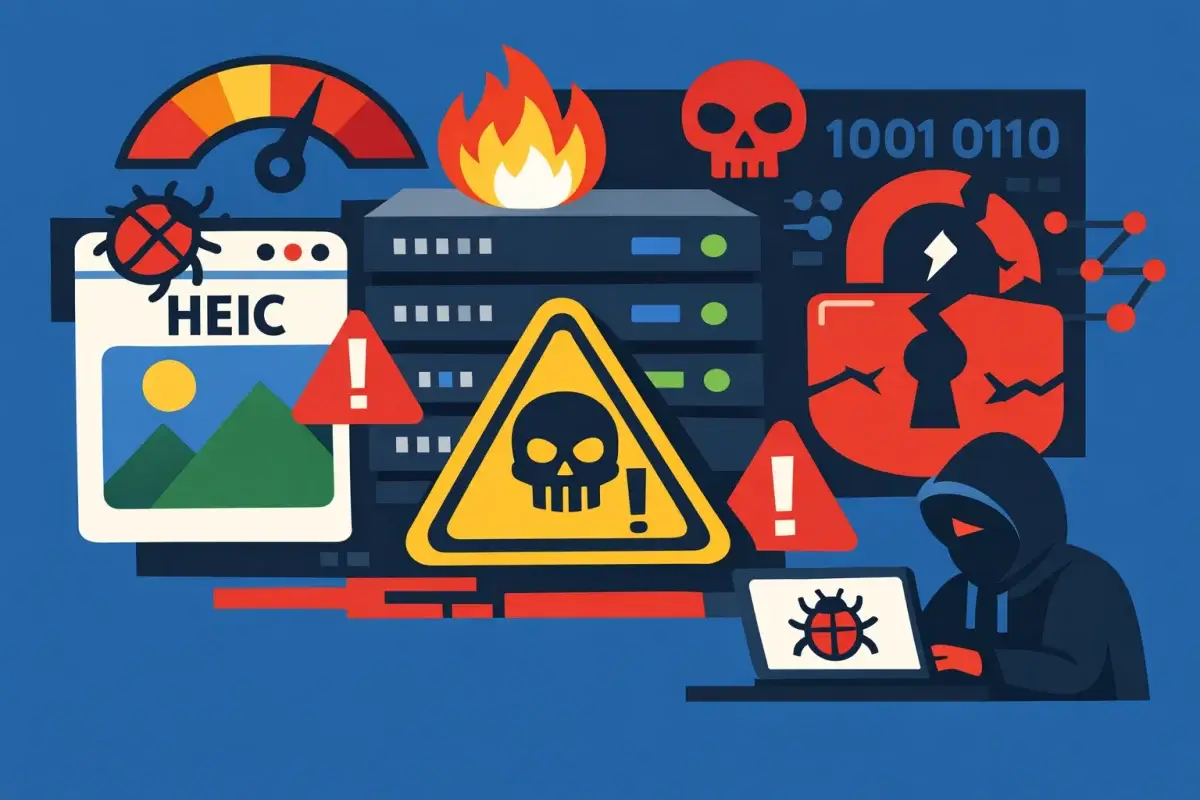 Vulnerabilidade libheif recebeu nota 9.8