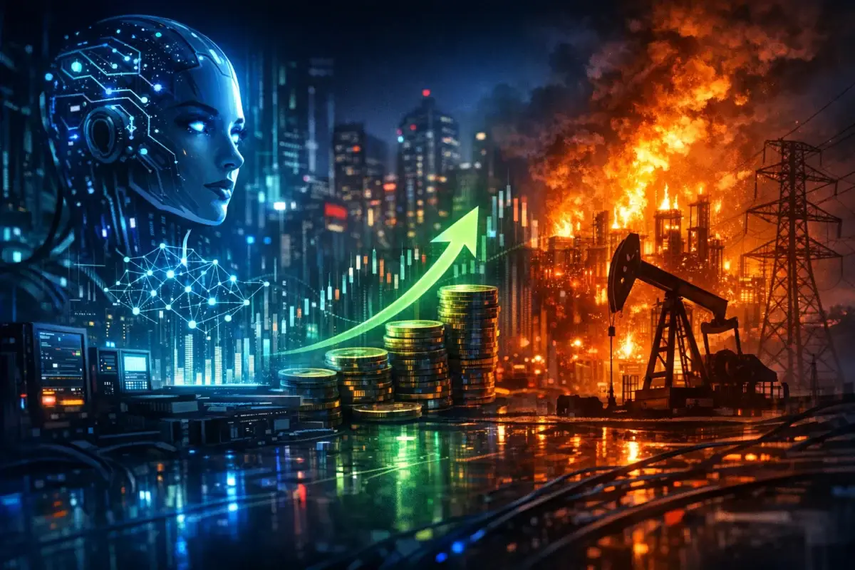 IA e economia sustentam crescimento, mas energia preocupa