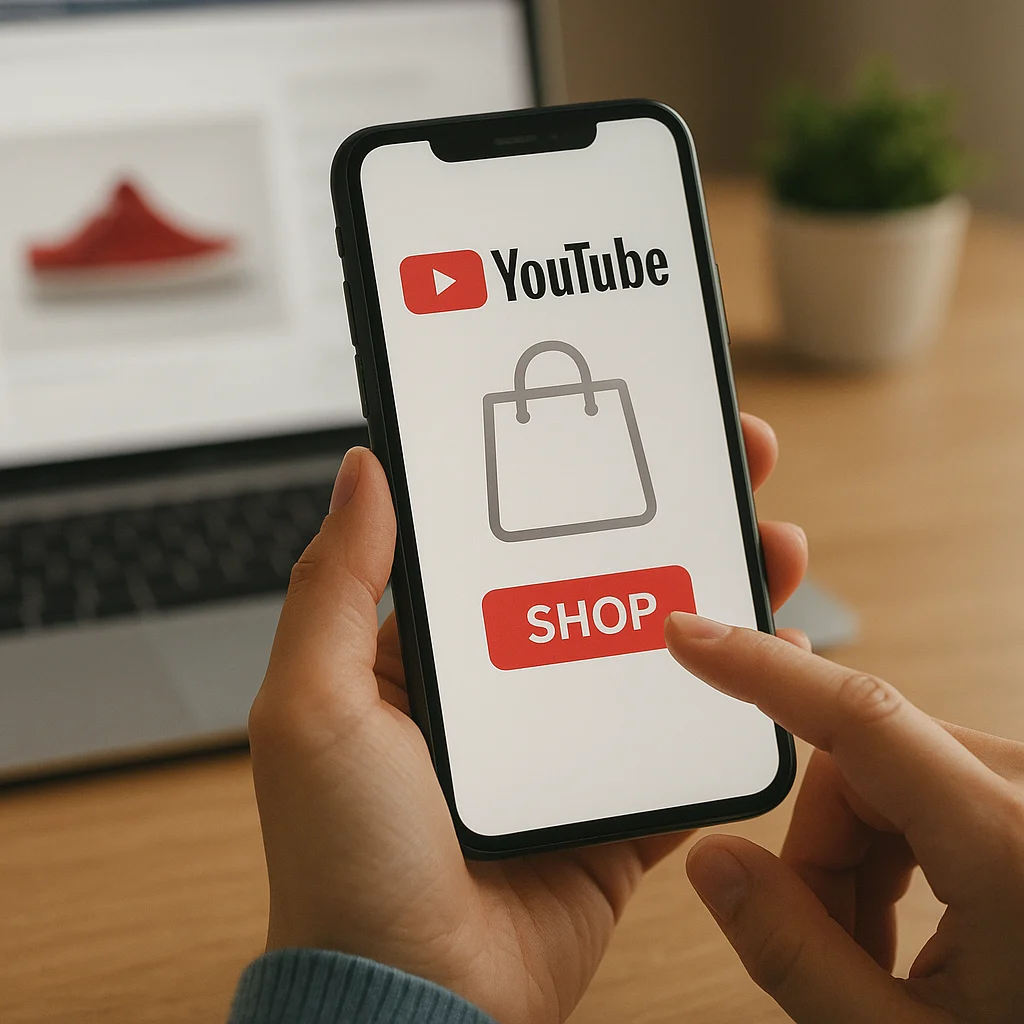 Como funciona o funil do YouTube Shopping