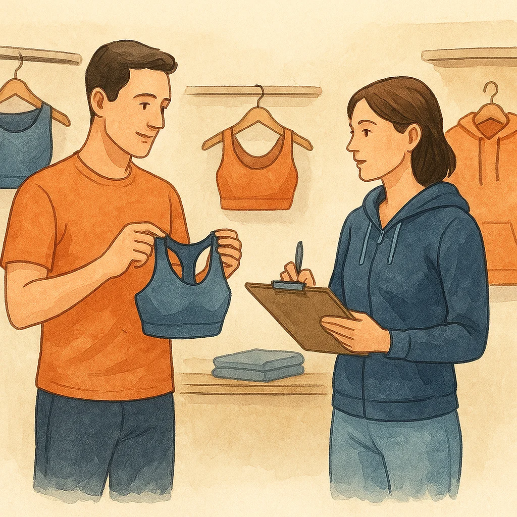 Marca de roupas esportivas