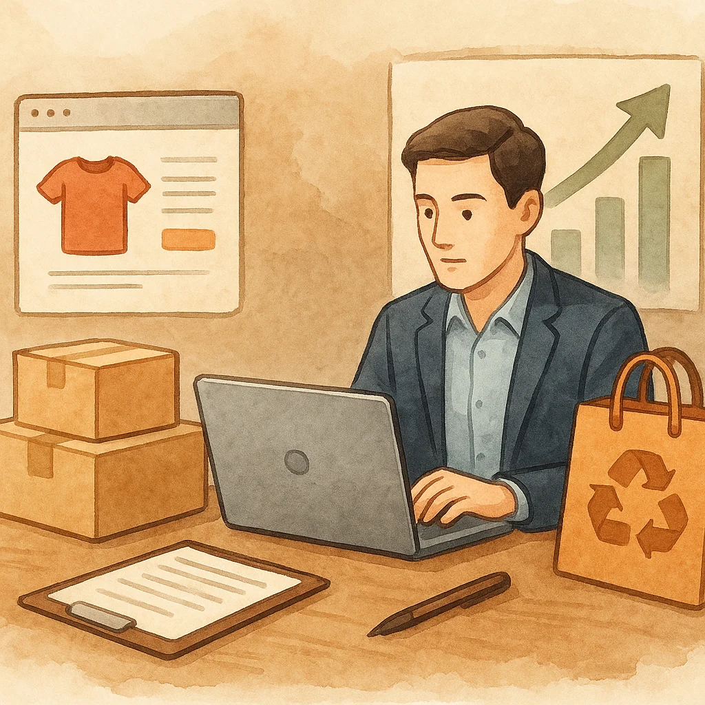 Como funciona o dropshipping de marca própria