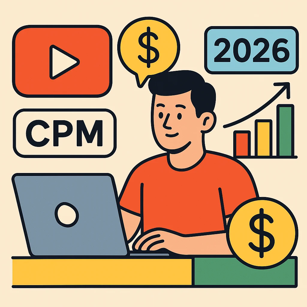 CPM e RPM: as métricas que explicam quanto o YouTube paga