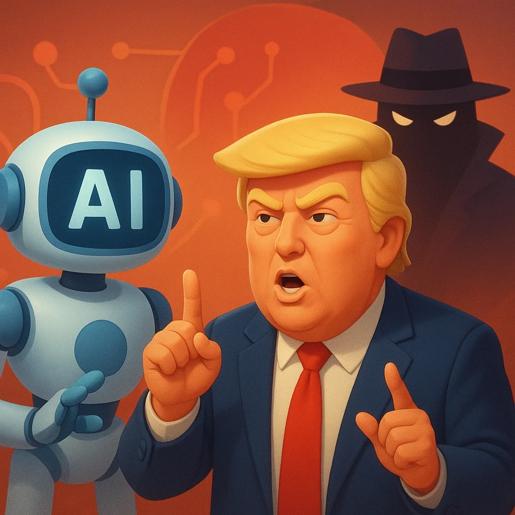 Conspiração contra IA é citada por Trump