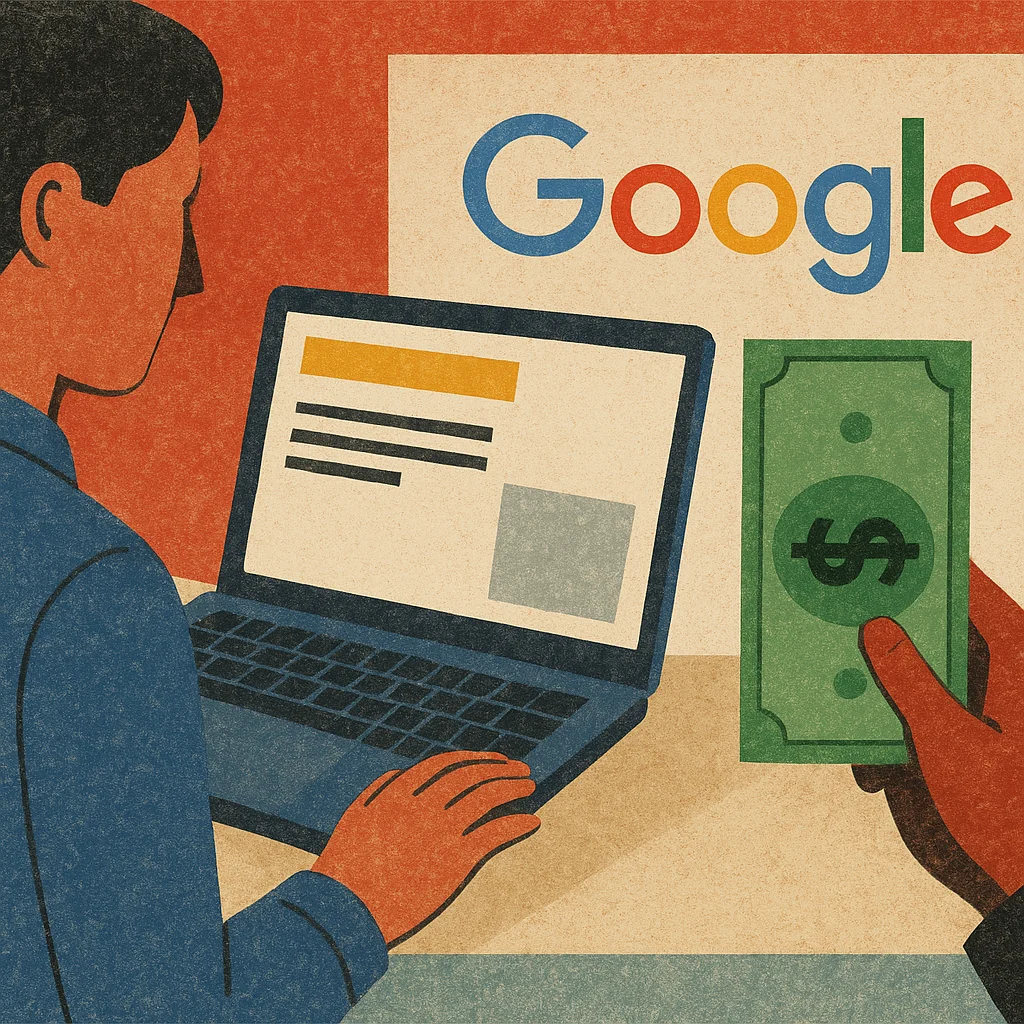 O que aparece na tela para os publishers