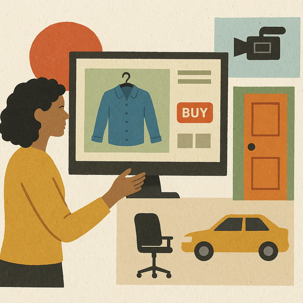 Como o showroom virtual é usado por diferentes setores